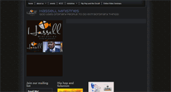 Desktop Screenshot of hassellministries.org